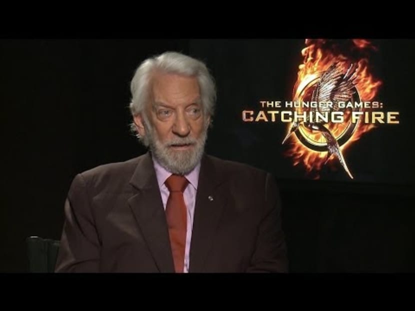 Donald Sutherland talks to TODAY about The Hunger Games: Catching Fire