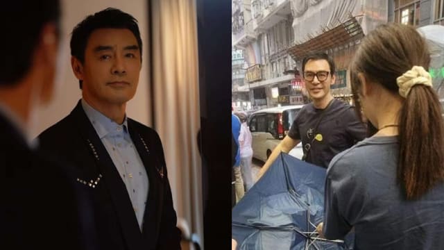 钟镇涛疑似插队用餐　遭网友指“有特权”掀热议