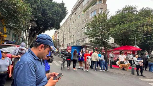 墨西哥中部发生5.8级地震