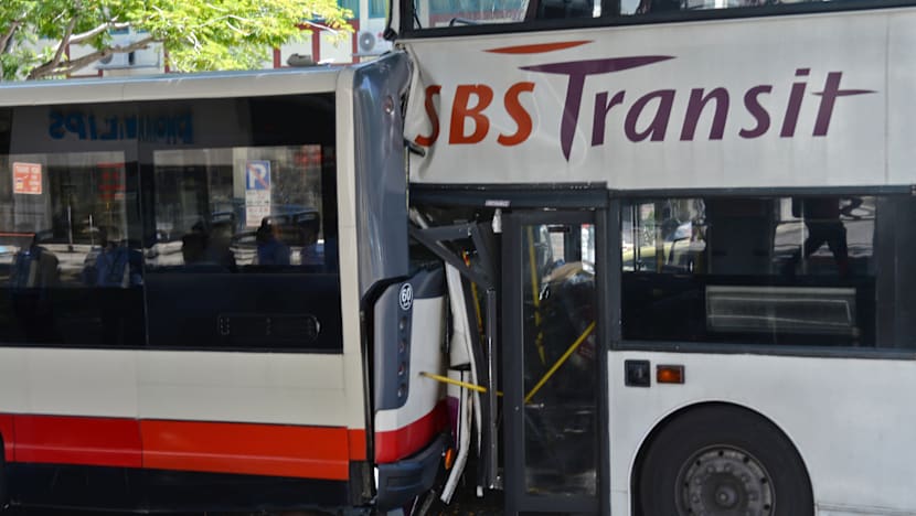 3-bus collision on Changi Road leaves 28 hurt