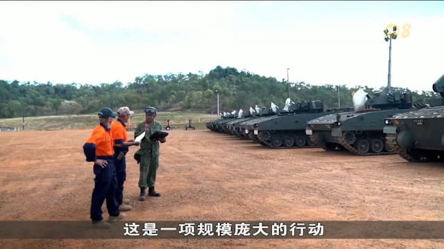 新翔集团首度展示国防后勤运作　揭示武装部队车辆物资运输流程