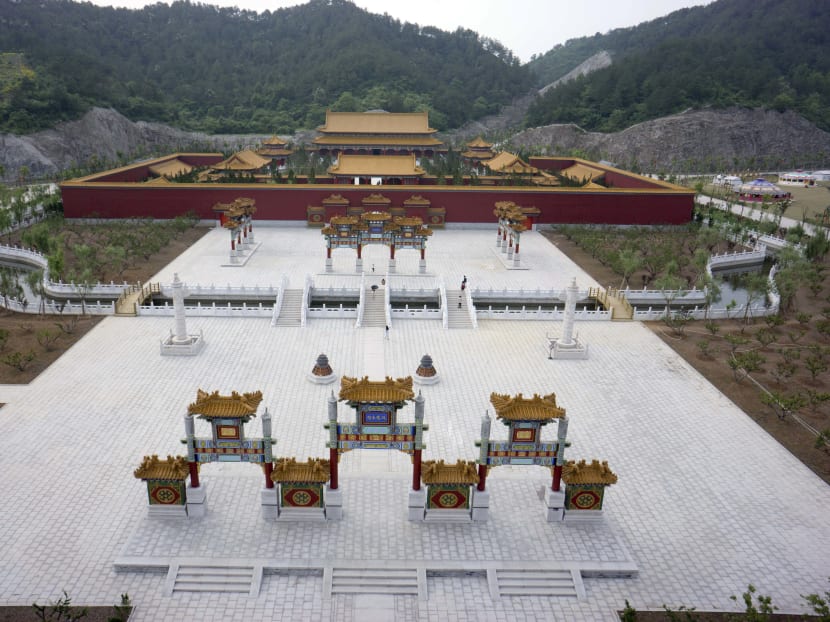 Replica of razed Chinese palace opens, but some prefer ruins