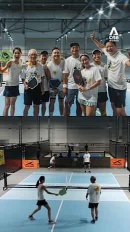 Talking Point's Steven Chia serves up his first pickleball match