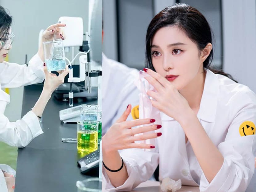 They look more like shots from a beauty campaign.