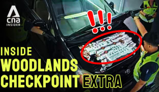 Inside Woodlands Checkpoint - Smugglers hid vapes & cigarettes all over a car - How Woodlands Checkpoint officers found them