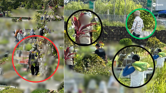 非法劳工在蔡厝港穆斯林墓地维修坟墓 人力部：已向违法者发出警告