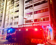 Five people taken to hospital after being trapped in burning Race Course Road flat