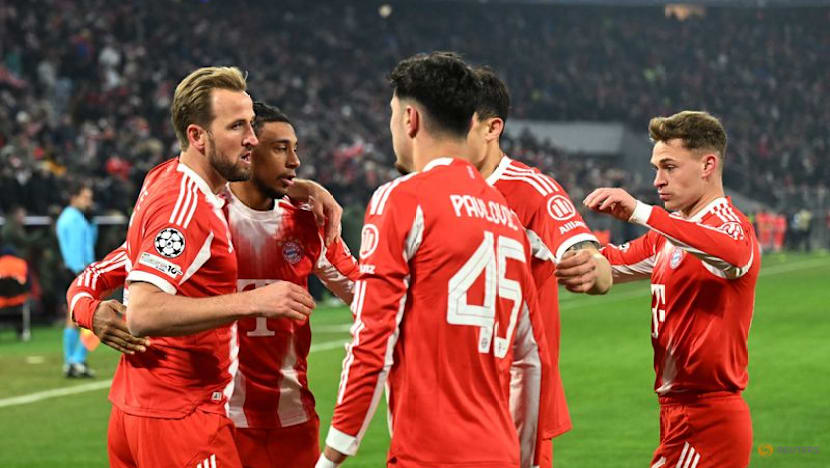 Kane double carries 10-man Bayern past Union Saint-Gilloise and into knockout stage