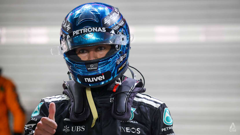 Russell puts Mercedes on pole at Singapore Grand Prix