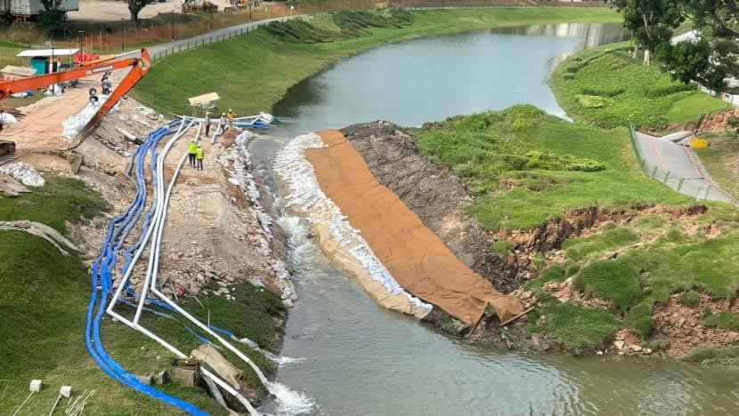 Sebahagian lagi penghubung taman Ulu Pandan akan dibuka, namun tetap berisiko alami banjir