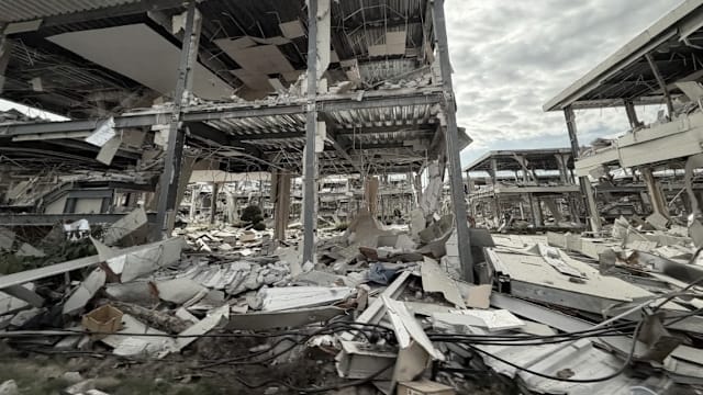 缅甸电诈基地已成废墟 泰中缅视察清剿成果