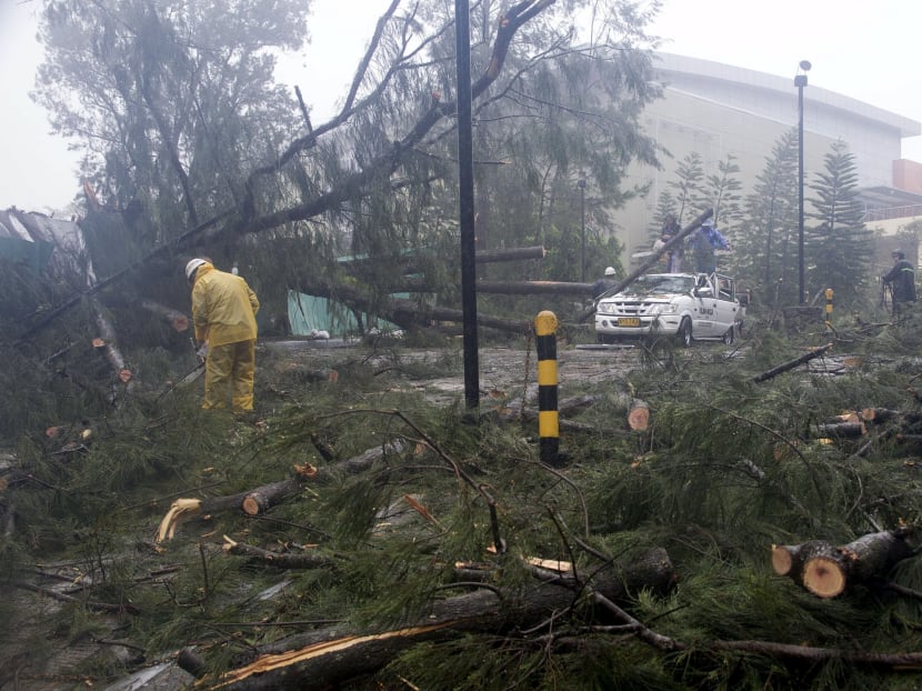 Typhoon leaves 11 dead, Filipino villagers saved from flood