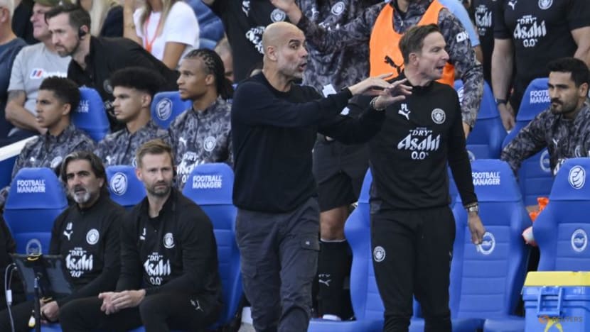 Guardiola rues momentum shift in Man City’s loss at Brighton Guardiola rues momentum shift in Man City’s loss at Brighton