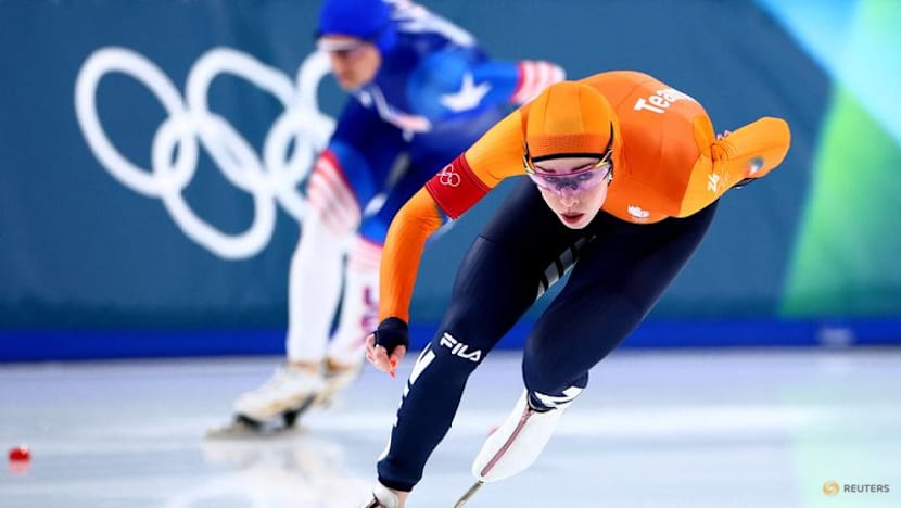 Speed skating-Rijpma-de Jong says pressure paid off with gold at fourth Games attempt