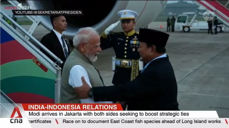 India-Indonesia relations: Modi arrives in Jakarta, with both sides seeking to boost strategic ties 