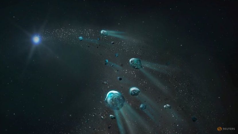 Astronomers spot white dwarf that guzzled a Pluto-like world