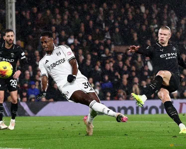 Man City's Haaland becomes fastest player to 100 Premier League goals