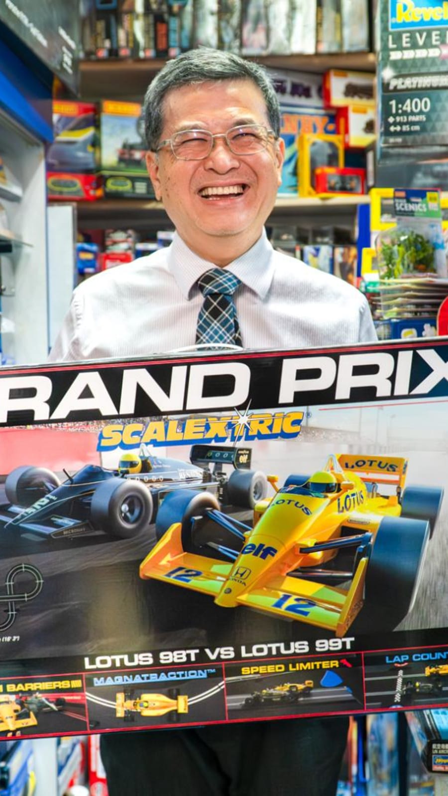 He strives to keep model-building alive in a screen-obsessed world