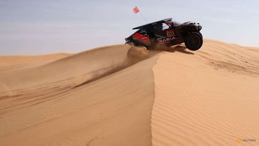 Rallying-Qatar's Al-Attiyah wins stage six for Dacia, retakes Dakar lead