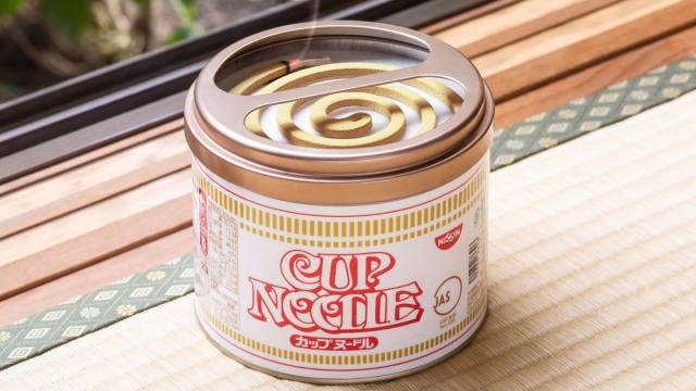 闻一闻就饿了？Nissin的“杯面蚊香”引热议