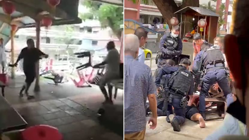 Man arrested after slashing incident near coffee shop in Jalan Bukit Merah