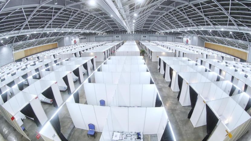 4 Singapore Expo halls occupied by Covid-19 patients, 6 more halls to be converted into isolation facilities soon: PM Lee