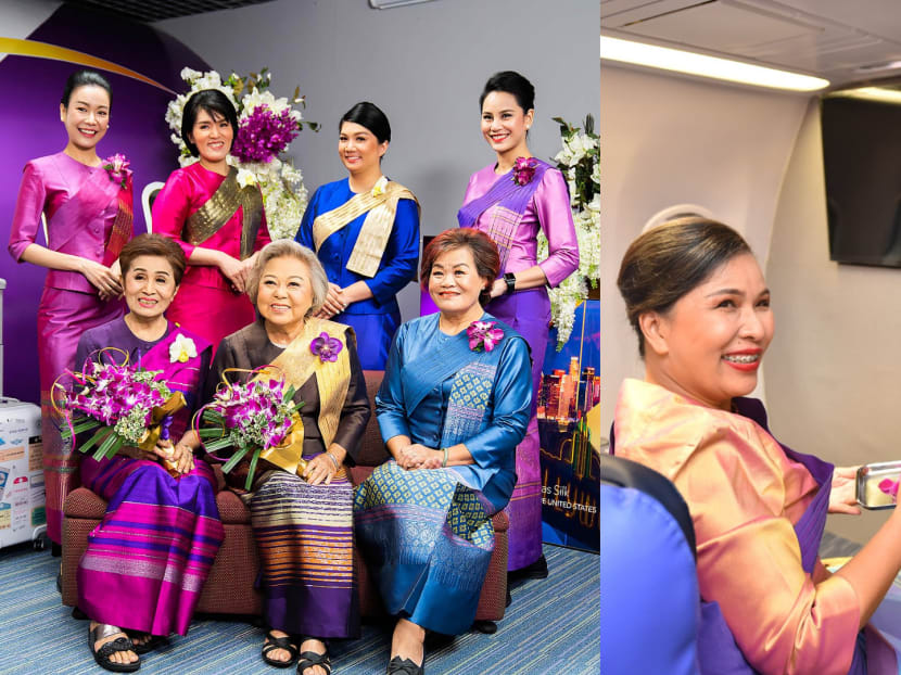 Participants can also opt to have their hair and makeup done and don the official Thai Airways uniform for a photoshoot.