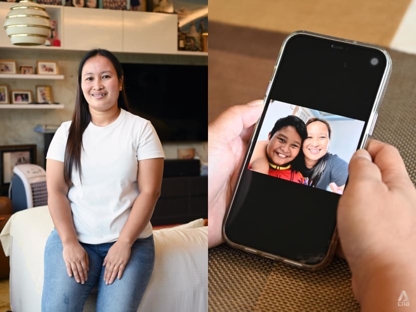 What it's like to take care of kids in Singapore while your own son grows up without you