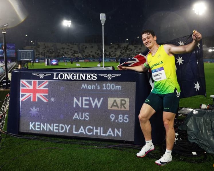 Kennedy hails golden age for Australia after smashing national 100m record