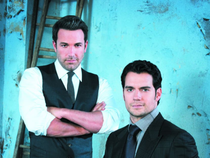 Ben Affleck (left) and Henry Cavill. Photo: Marc Hom /Warner Bros Ben Affleck (left) and Henry Cavill. Photo: Marc Hom /Warner Bros