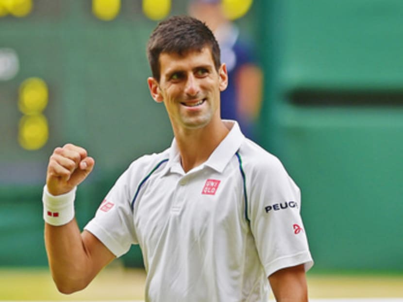 Joining world No 1 Novak Djokovic (picture) on the Slammers roster are former world No 1 Carlos Moya of Spain, Swiss teen Belinda Bencic, women’s No 12 Karolina Pliskova of the Czech Republic, Brazilian Marcelo Melo and Australian Nick Kyrgios. Photo: Getty Images