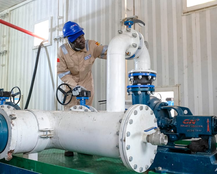 Uganda starts oil drilling, targets first oil output by April 2025
