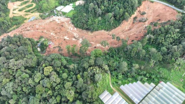云顶半山营地发生土崩 具体地点在哪儿？