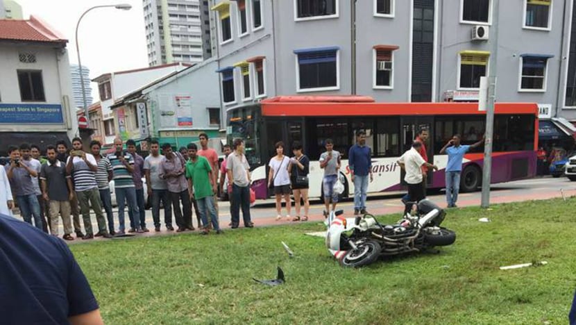 Traffic Police officer dies in Serangoon Road accident