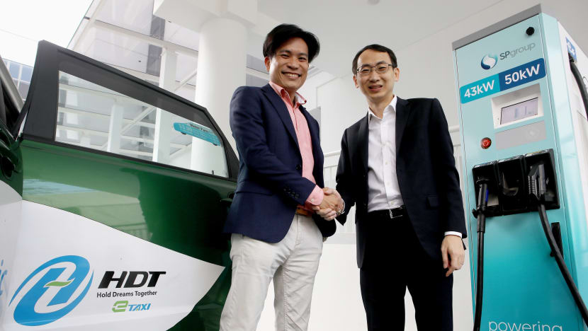 SP Group to double electric vehicle charging points to 1,000 by 2020, will include higher-powered chargers