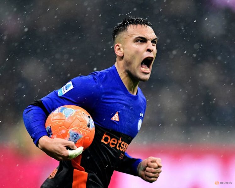 Inter fight back to beat Pisa 6-2 and maintain control in title race