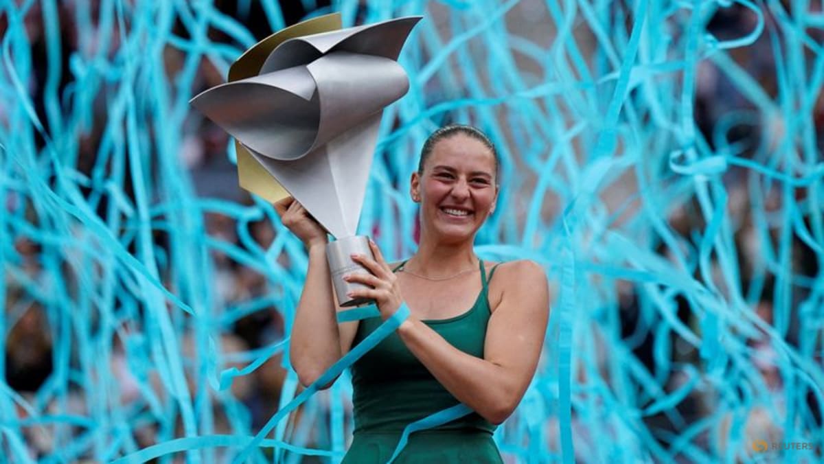 Kostyuk downs Andreeva to claim Madrid Open title