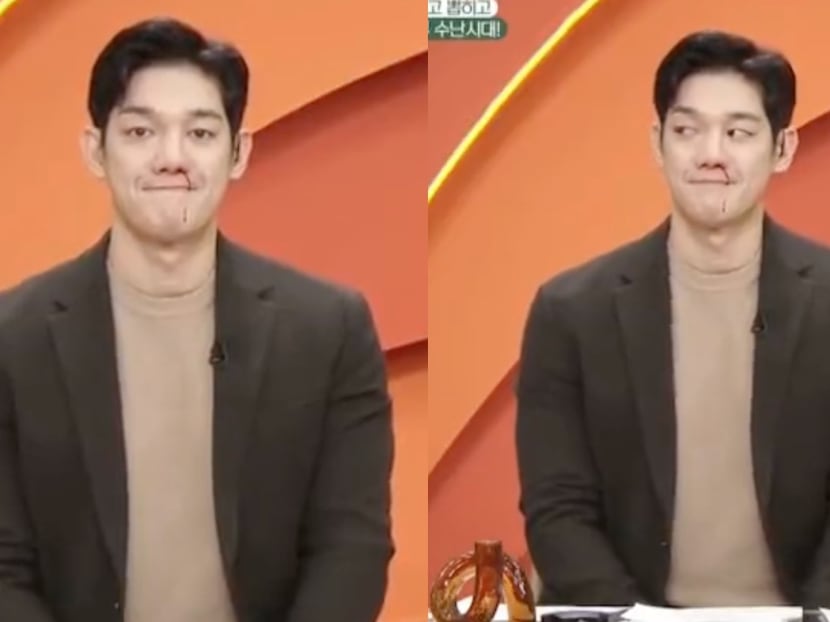 Korean Star Park Jae Min Gets A Nosebleed On Live Broadcast, Acts Like Nothing Happened