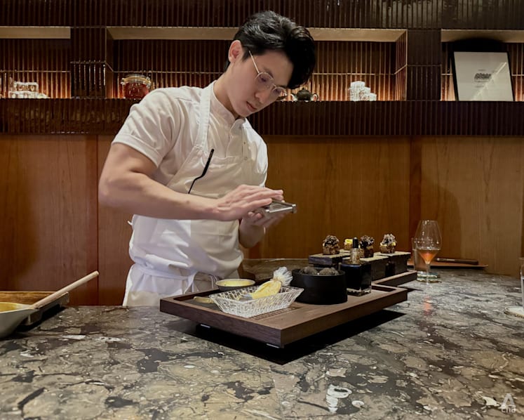 Michelin-starred Restaurant Zen Singapore reopens
