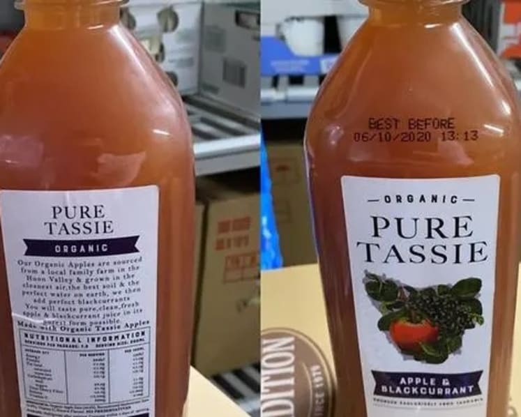 Batch of Pure Tassie fruit juice recalled due to unsafe level of toxin: SFA