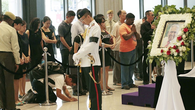 Thousands bid a final farewell to Nathan at Parliament House