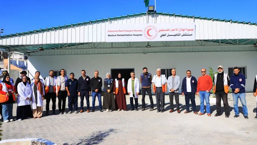 Bulan Sabit Merah Palestin buka hospital pemulihan di Khan Younis