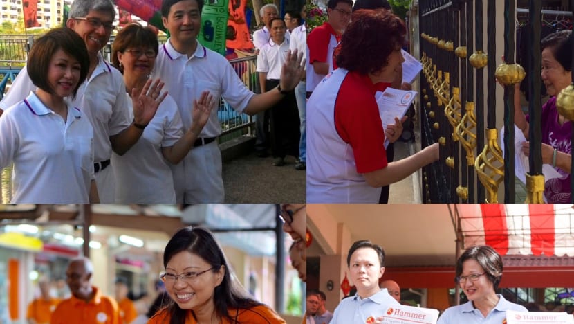 Political parties out in force on Sunday