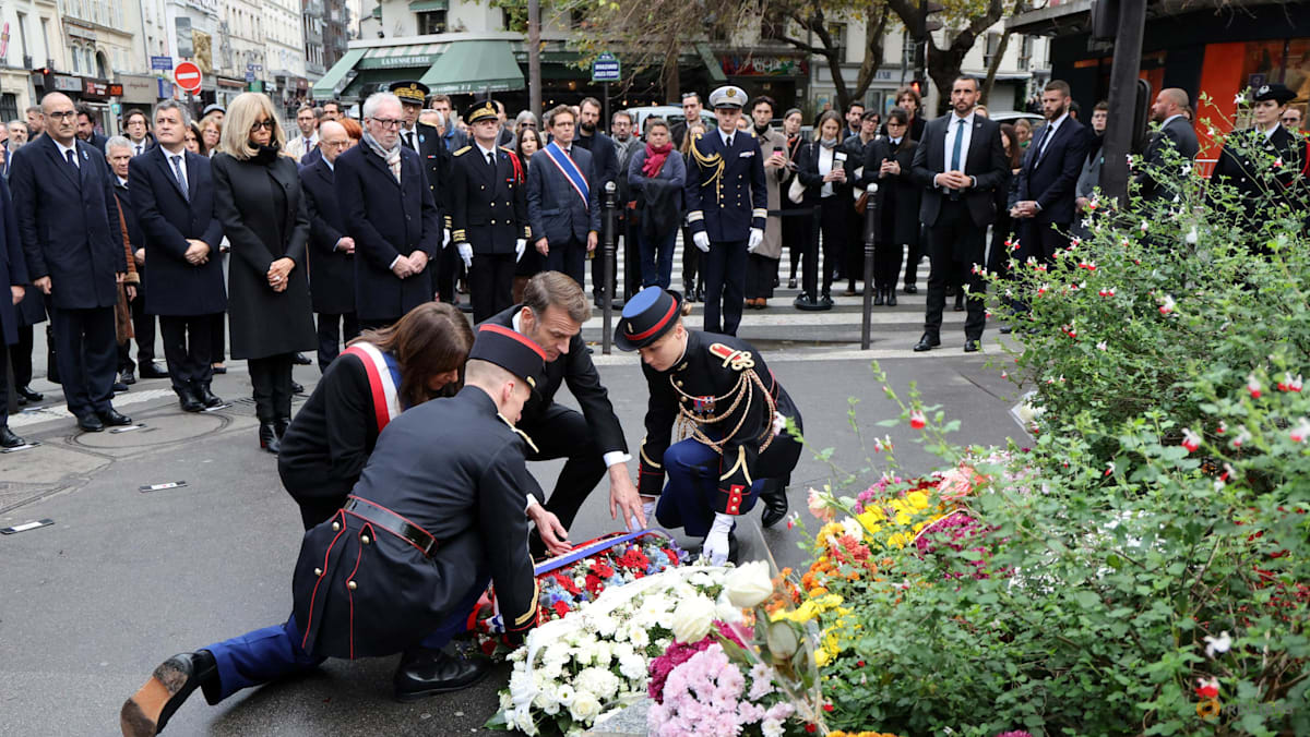 France marks decade since harrowing Paris attacks France marks decade since harrowing Paris attacks