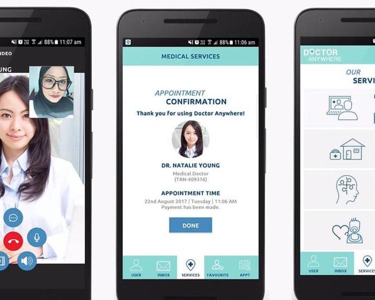 Medical apps providing virtual consultations, e-MCs on the rise