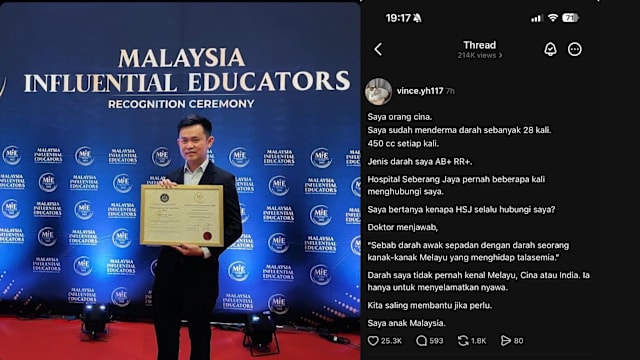 马国男子多次捐血救地贫男童 一句“血液不分种族”感动网民