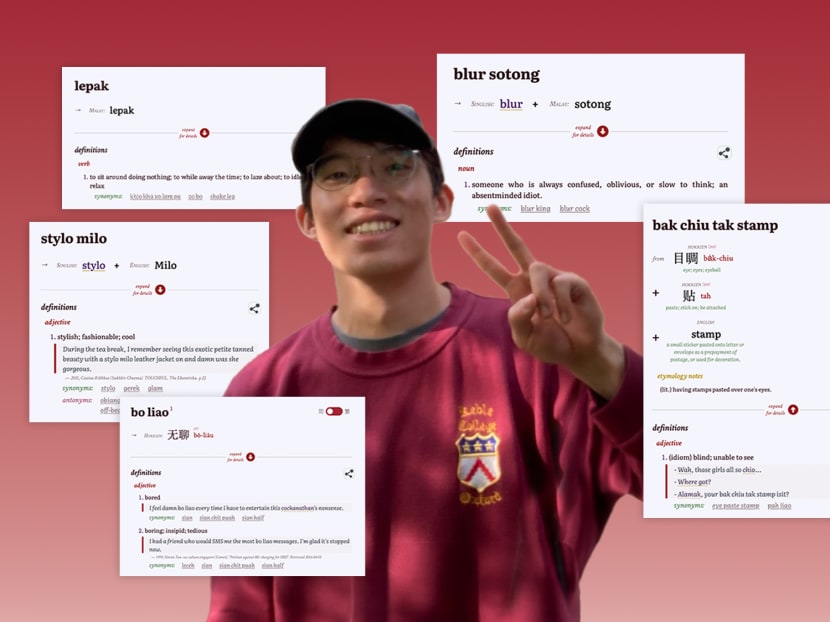 Meet the 25-year-old behind Chimbridge, the viral Singlish dictionary with new terms like ‘lao hong biscuit’ Meet the 25-year-old behind Chimbridge, the viral Singlish dictionary with new terms like ‘lao hong biscuit’