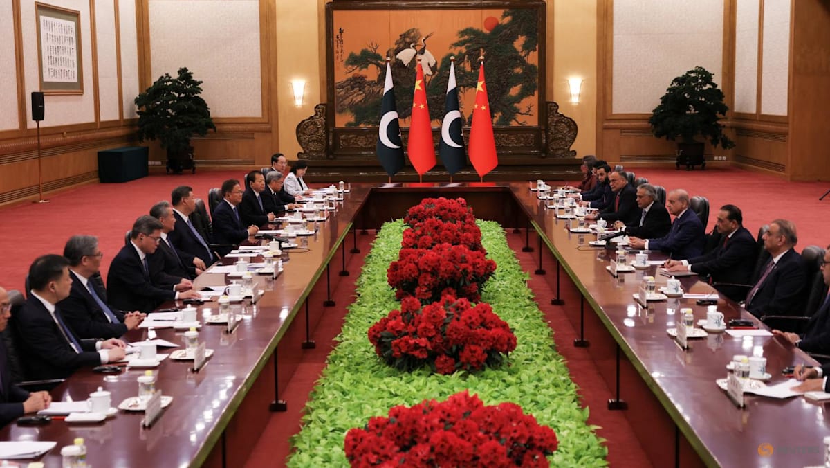 China's Xi meets Pakistan PM Sharif as Iran war looms