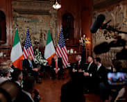 Trump says he would 'love' to see a united Ireland