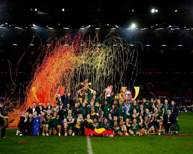 Rugby league-Australian government gives World Cup funding boost